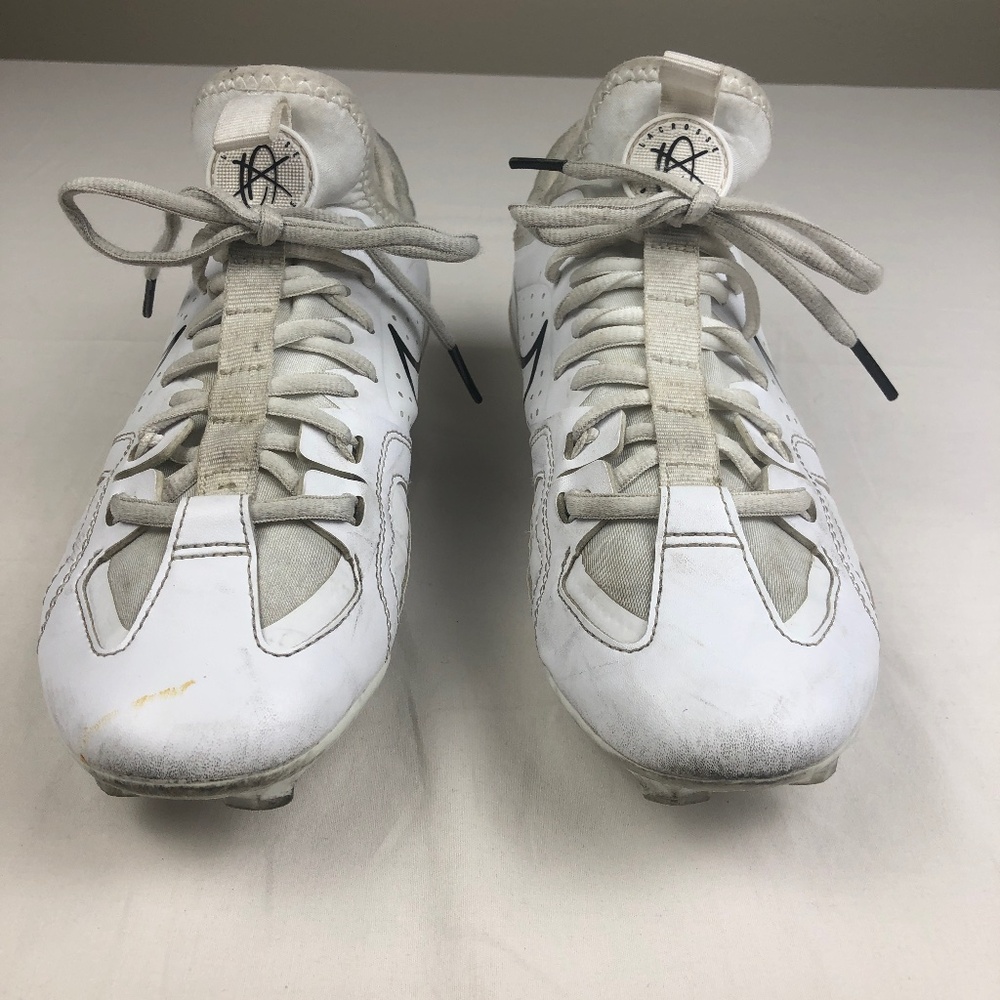 Nike Huarache White LAX Lacrosse Varsity Mens Cleats FD0090-101 Size 7 (Wm 8.5)